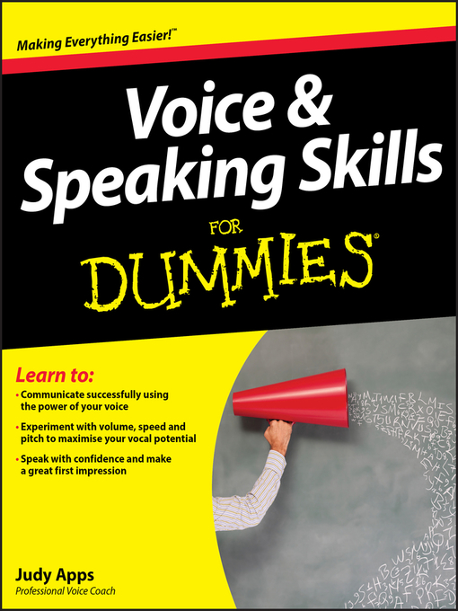 Title details for Voice and Speaking Skills For Dummies by Judy Apps - Available